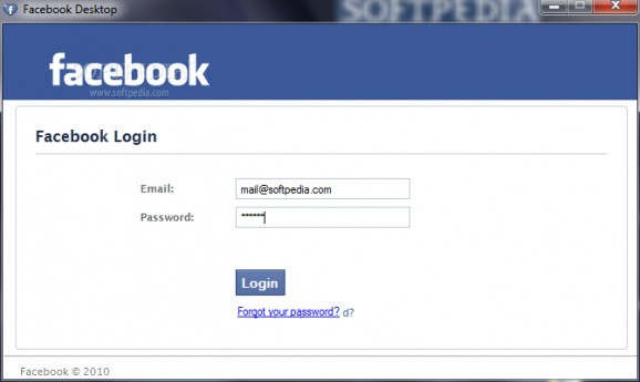 Facebook Desktop screenshot