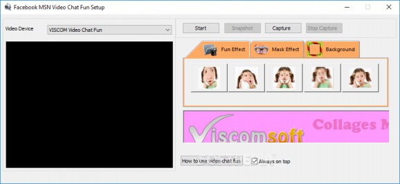 Facebook MSN Video Chat Fun screenshot