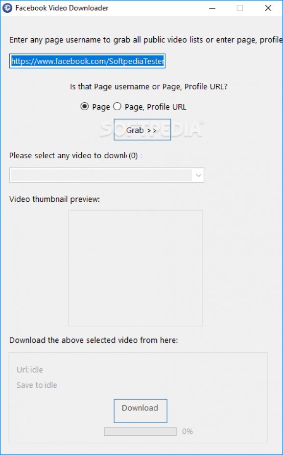 Facebook Video Downloader screenshot