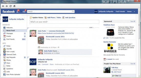 Facebook Viewer & Messages Viewer screenshot