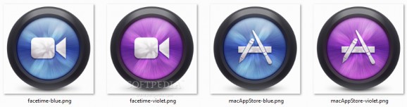 Facetime+Mac App Store Icon Pack screenshot
