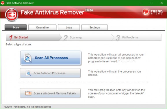 Fake Antivirus Remover screenshot