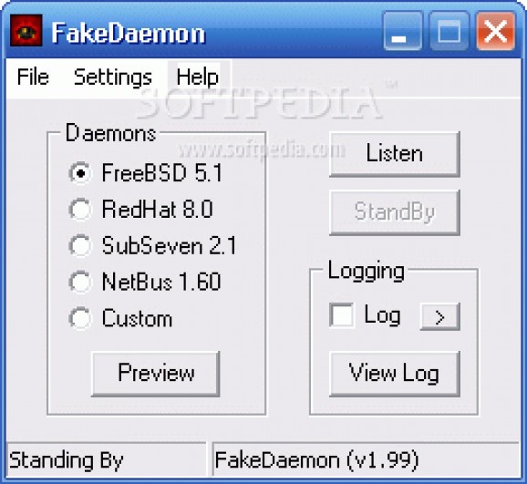 FakeDaemon screenshot