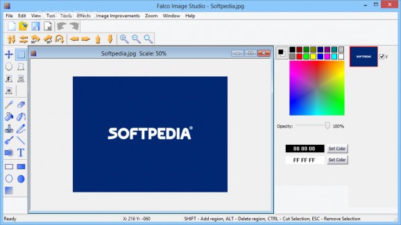 Falco Image Studio screenshot