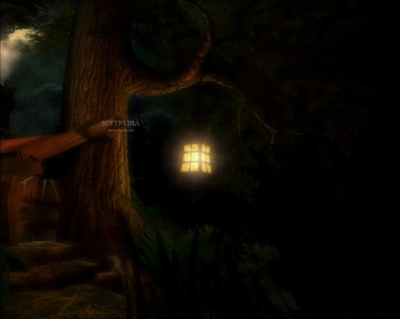Fantasy Moon 3D Screensaver screenshot