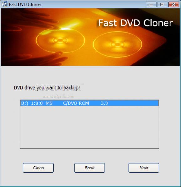 Fast DVD Cloner screenshot