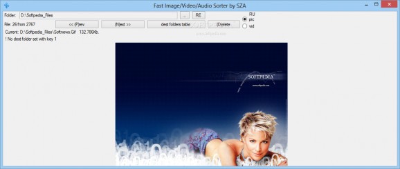 Fast Image/Video/Audio Sorter screenshot