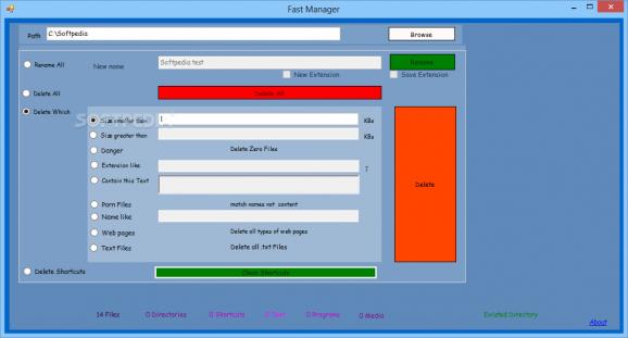 Fast Manager screenshot