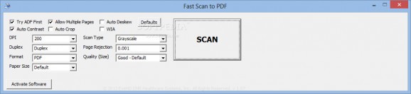 Fast Scan to PDF screenshot