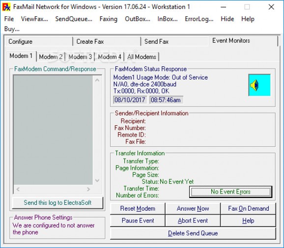 FaxMail Network for Windows screenshot