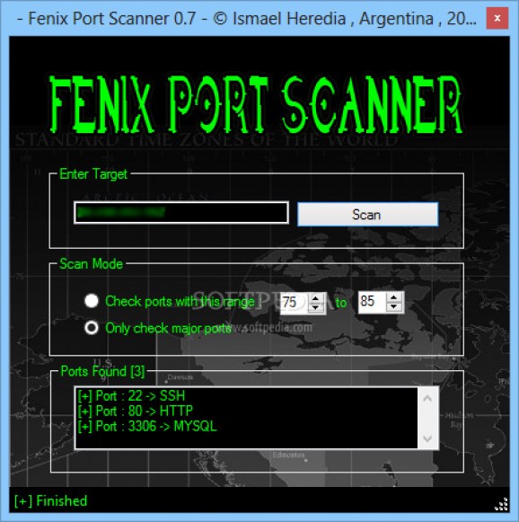 Fenix Port Scanner screenshot