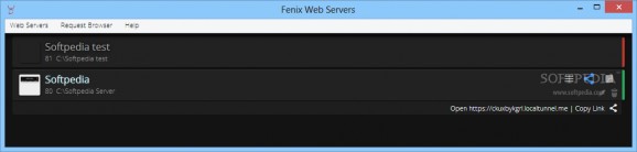 Fenix Web Servers screenshot