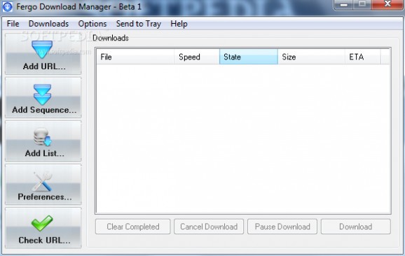 Fergo Download Manager screenshot