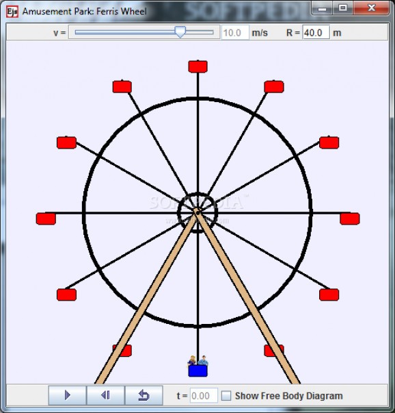 Ferris Wheel Model screenshot