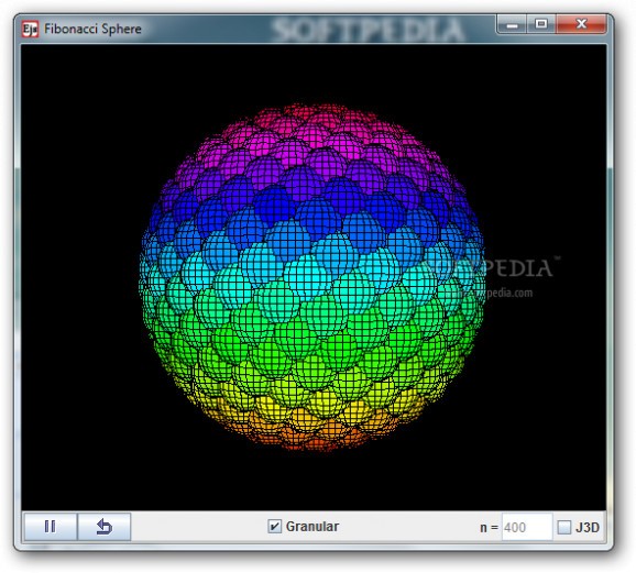 Fibonacci Sphere screenshot