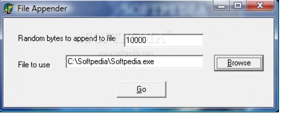 File Appender screenshot