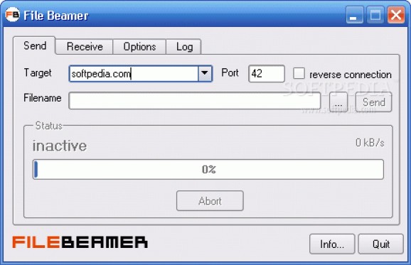 File Beamer screenshot