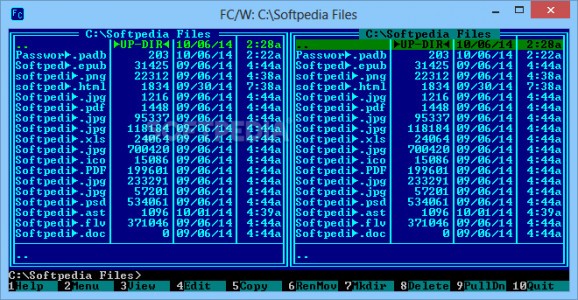 File Commander/W screenshot