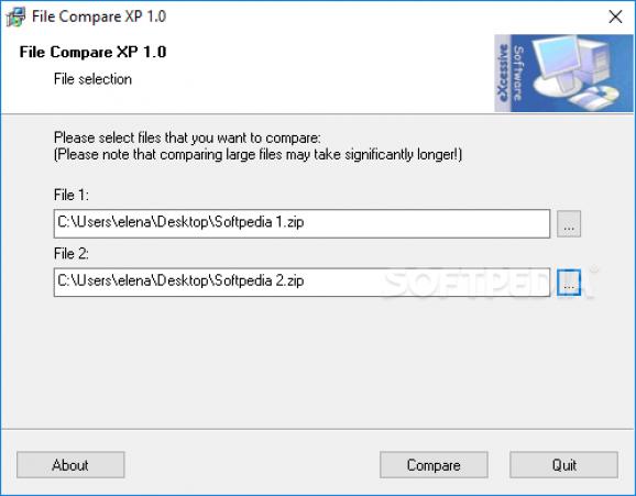 File Compare XP screenshot