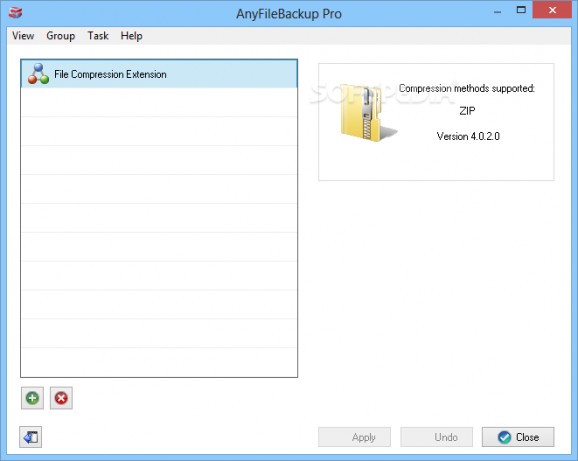 File Compression Extension for AnyFileBackup screenshot