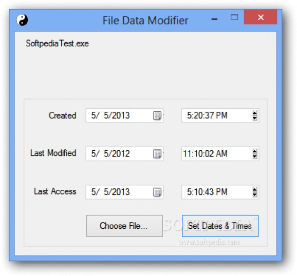 File Data Modifier screenshot