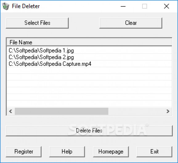 File Deleter screenshot