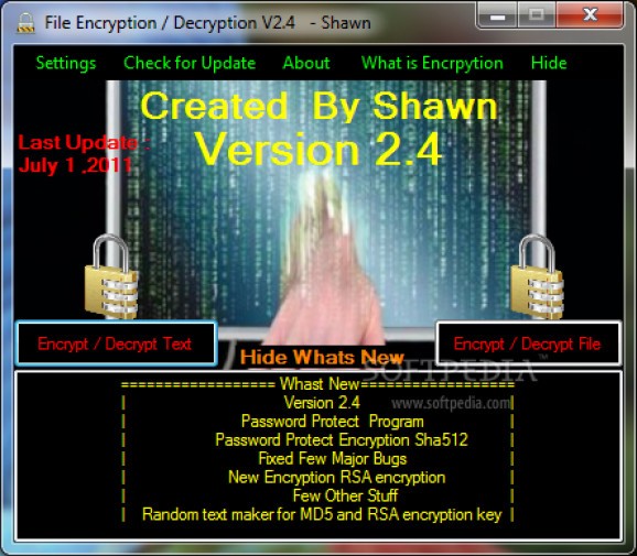File Encryption / Decryption screenshot
