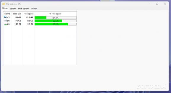 File Explorer (PE) screenshot