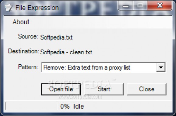File Expression screenshot