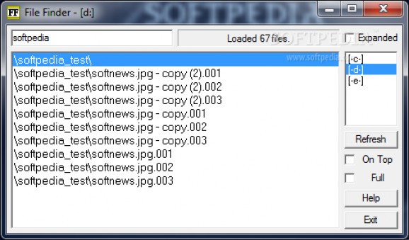 File Finder screenshot