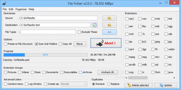 File Fisher screenshot