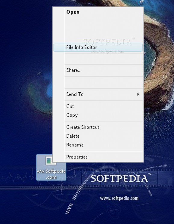 File Information Editor screenshot