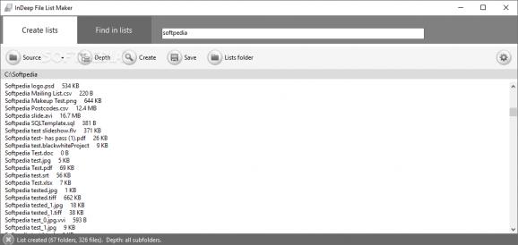 File List Maker screenshot