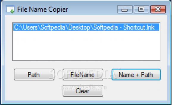 File Name Copy screenshot