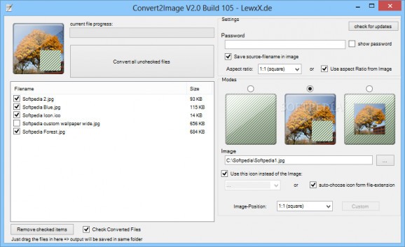 Convert2Image (formerly File2Image) screenshot