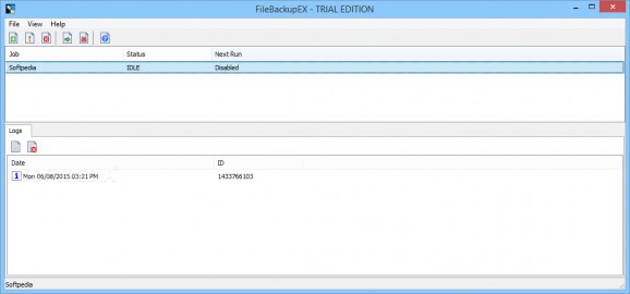 FileBackupEX screenshot