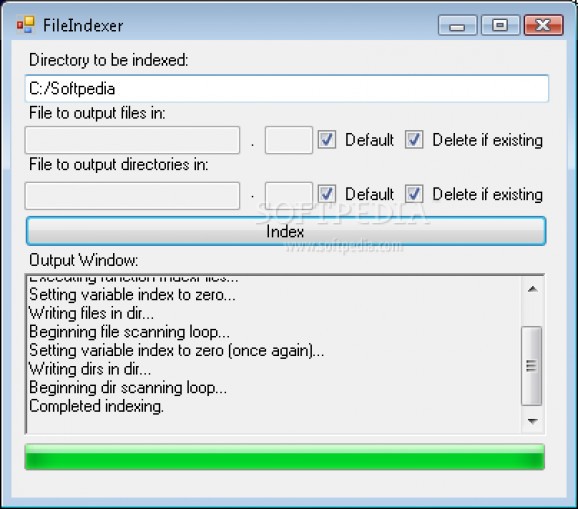 FileIndexer screenshot