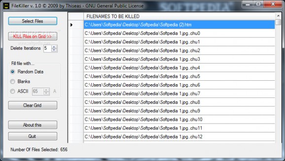 FileKiller screenshot
