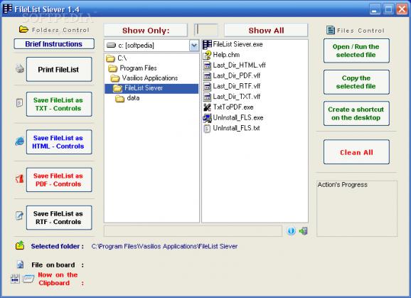 FileList Siever screenshot