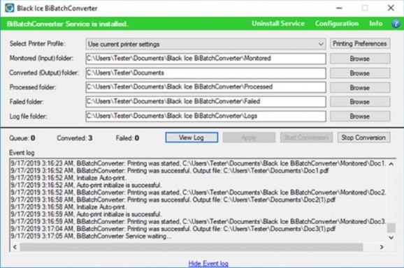 BiBatchConverter Server screenshot