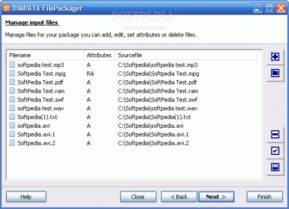 FilePackager Standard Edition screenshot