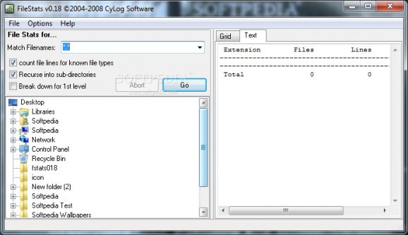 FileStats screenshot