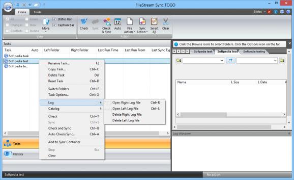 FileStream Sync TOGO screenshot