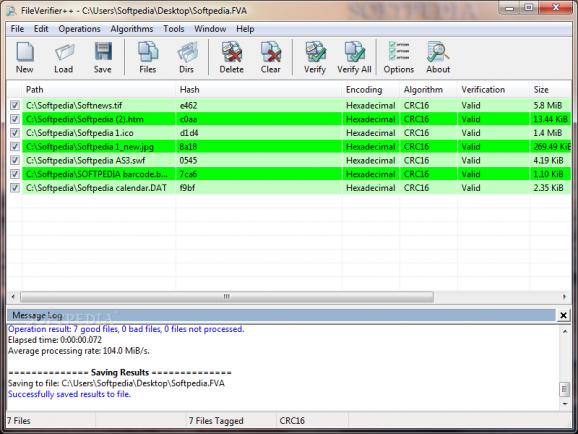 FileVerifier++ Portable screenshot