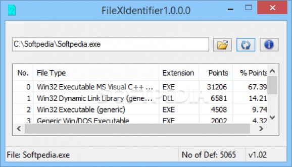 FileXIdentifier screenshot