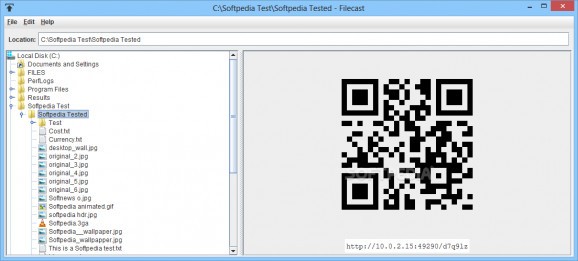 Filecast screenshot