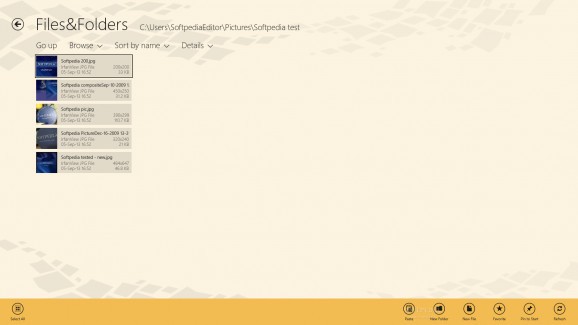 Files&Folders for Windows 8 screenshot