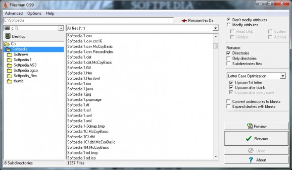 Filesman screenshot