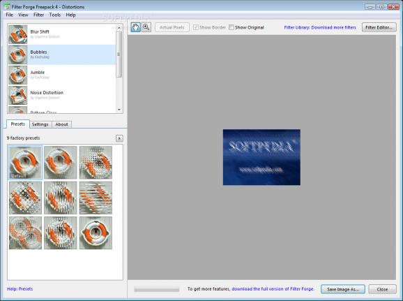 Filter Forge Freepack 4 – Distortions screenshot