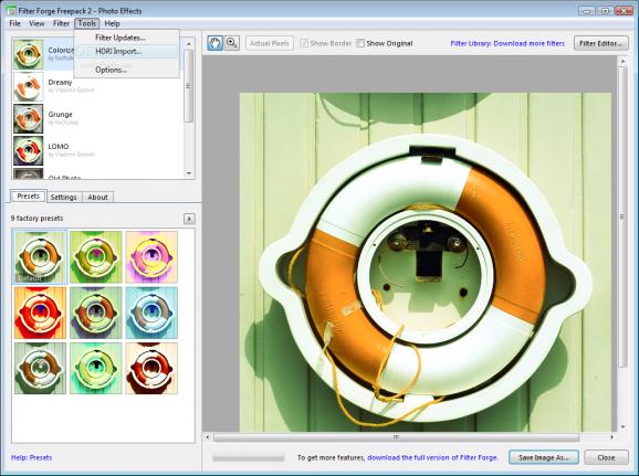 Filter Forge Freepack 2 - Photo Effects screenshot